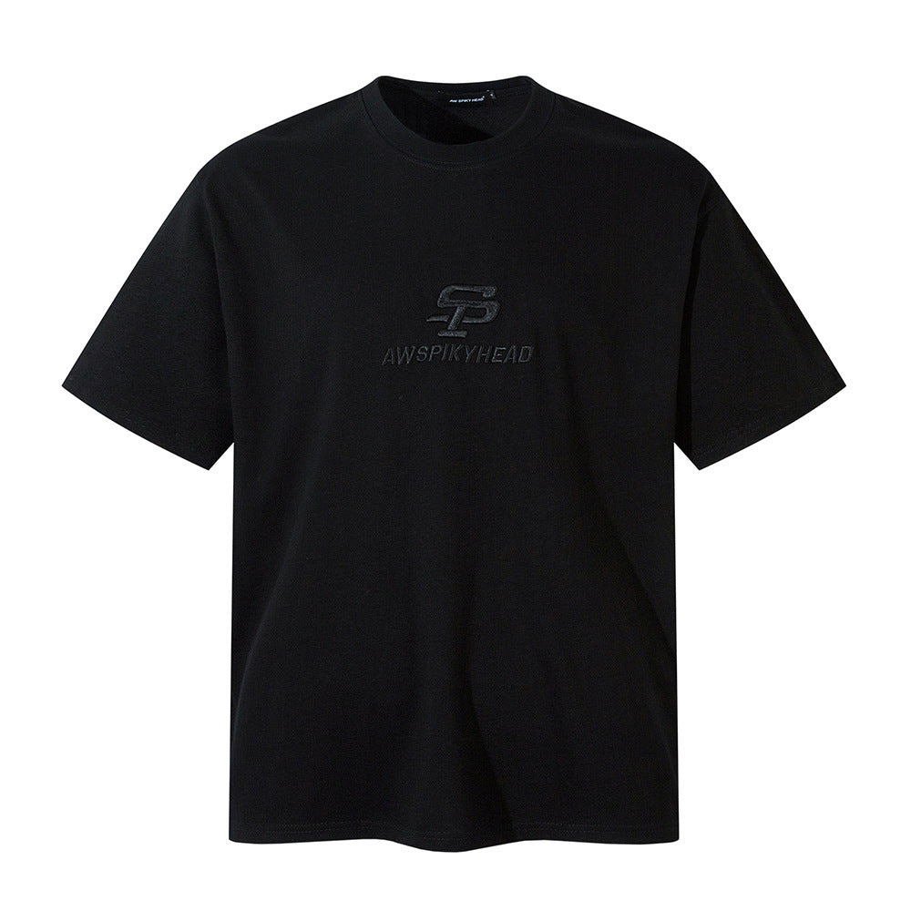 Pure Cotton Loose Short Sleeve T-shirt Men