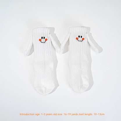 The Magnetic Bond: Magnetic Hand-Holding Tube Socks