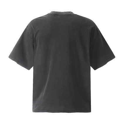 Fashion Short Sleeve Loose T-shirt Men