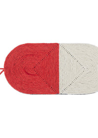 Red and white pills