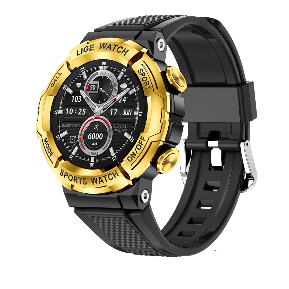 The Oxygen Link: Sleep & Bluetooth Calling Health Watch