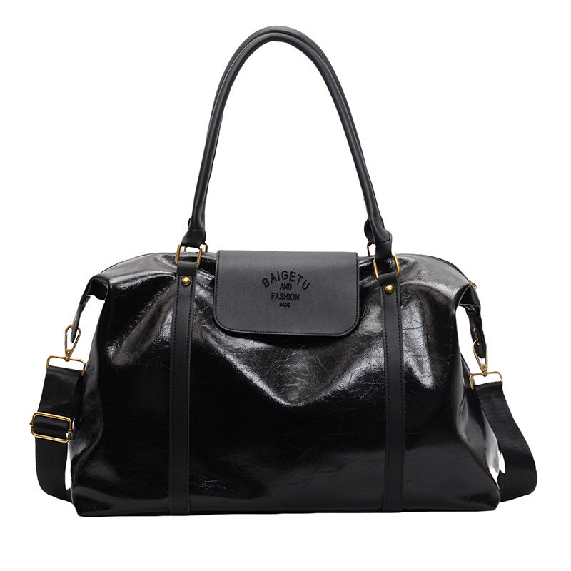 Sports Shoulder Bag Dry Wet Separation Gym Bag Simple Hand-held Luggage Bag