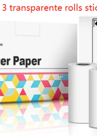 3 transparente rolls sticky