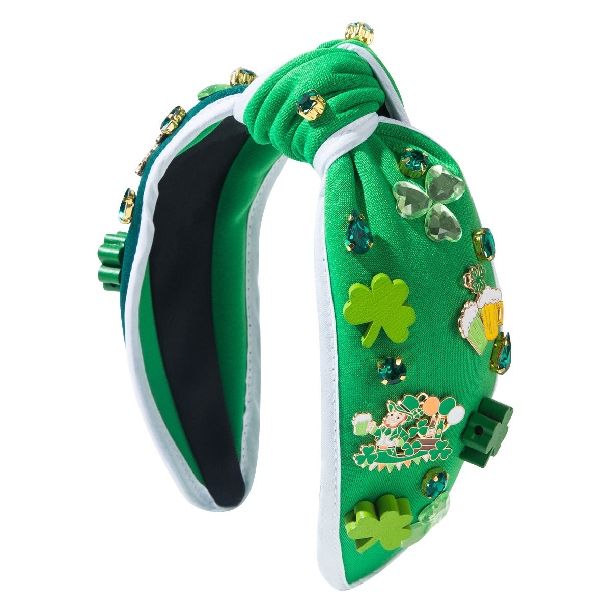 Diamond New Irish Green Hats Headband