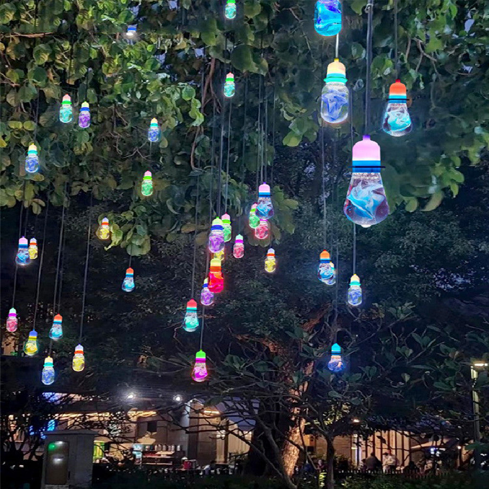 Glass Lamp Solar Wishing Glass Lamp