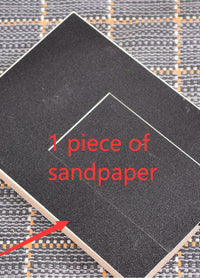 1 piece of sandpaper