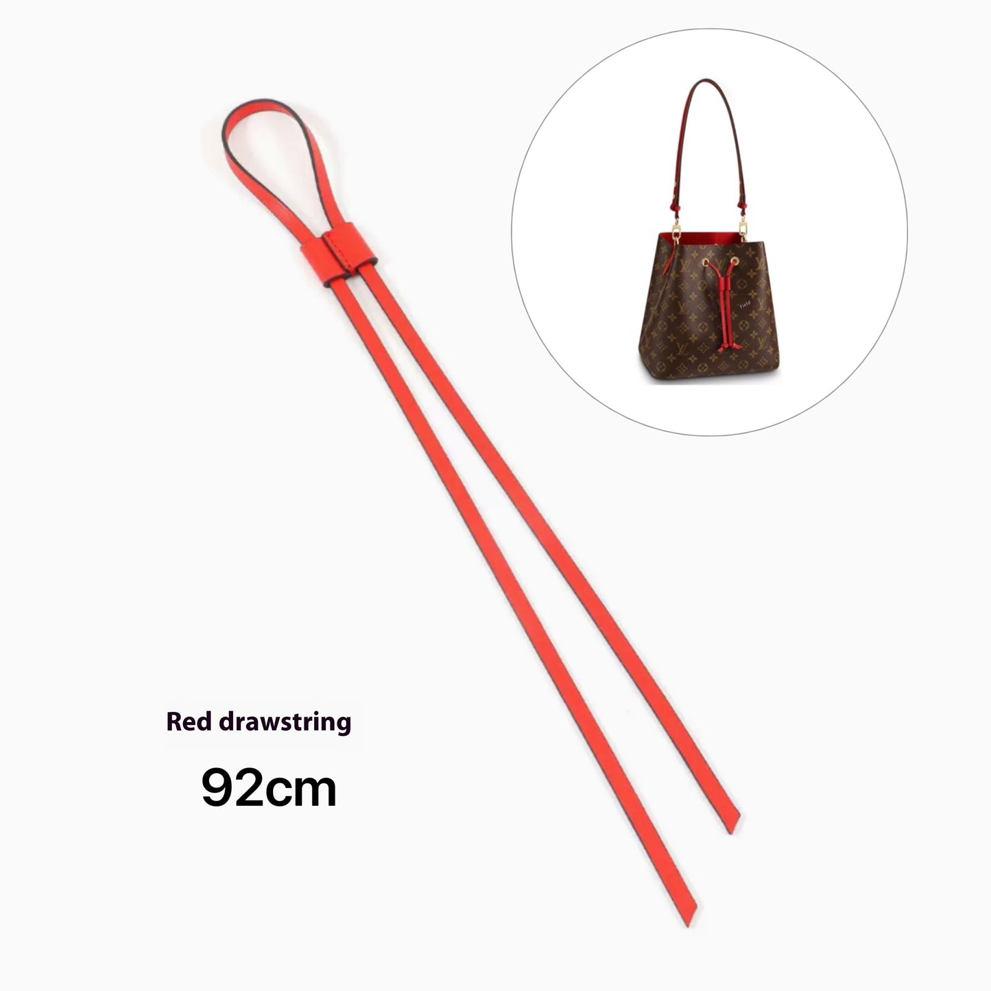 Bucket Exclusive Bag Strap Accessories Handle Leather Portable Belt