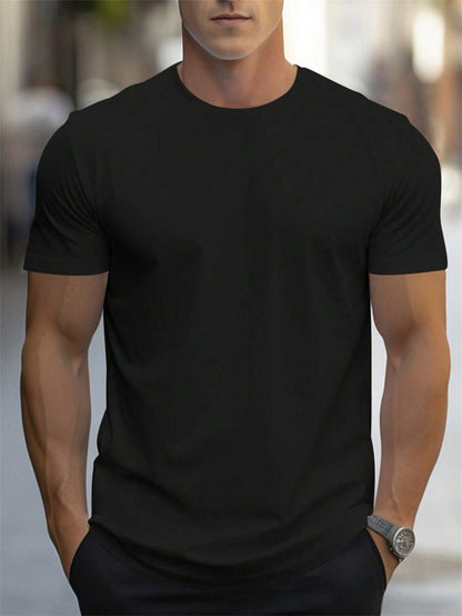 American T-shirt Printing Retro Short Sleeve Men