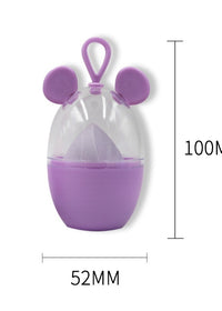 Light purple teardrop
