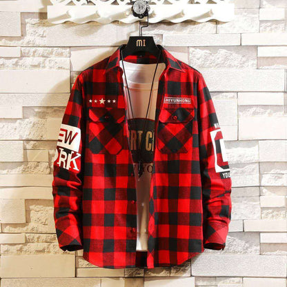 Precision Slim Fit Casual Plaid Button-Down Shirt