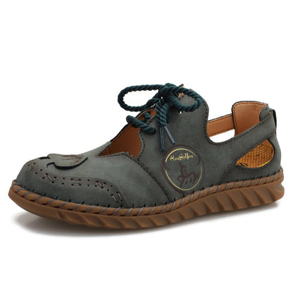 Plus Size Handmade Hollow Breathable Women's Sandals