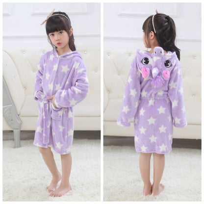 The Tenma Robe: Flannel Children’s Home Nightgown