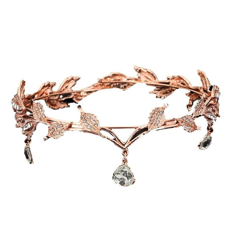 Rhinestone Hair Accessories Forehead Ornament Forehead Diamond Birthday Crown