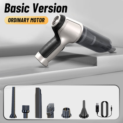 AutoSweep Turbo: High-Suction Precision Car Cleaning System