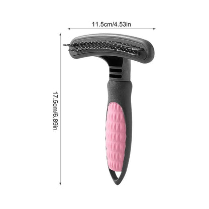 Pet Grooming Comb Cute Pet Grooming Comb Hair Removal Combs Effective Rustproof Shedding Brush For Puppies Pets Acceessories