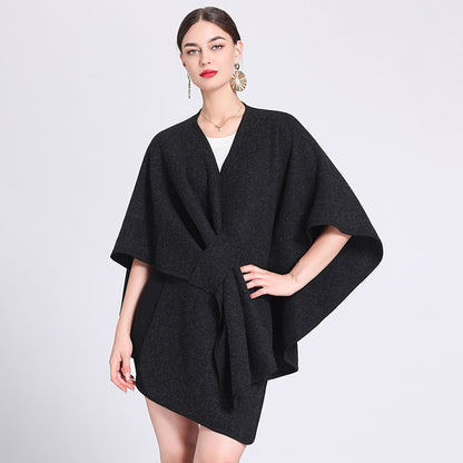Fashion Shawl Cape Outer Wear