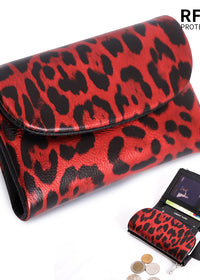 Red Leopard Print