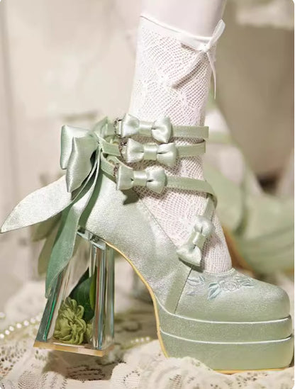 Lolita High Heels Elegant Mary Jane Shoes Cos Shoes