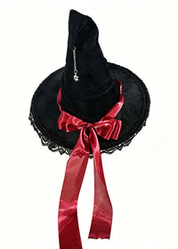 Lace Red Bow