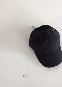 Solid Color Baseball Black