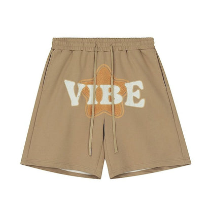 Fashion Retro Elastic Waist Capris For Men