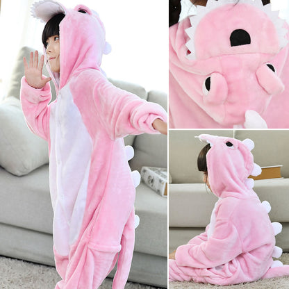 The Long Sleeve Flannel: Children’s Animal One-Piece