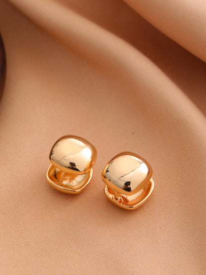 Smooth Geometric Hollow Earrings For Women