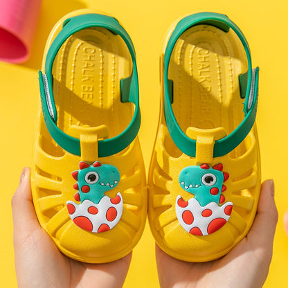 Jelly Tide: Female Baby Flexible Plastic Jelly Sandals