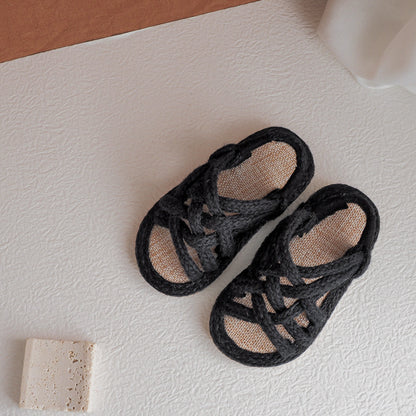 Nautical Rope: Hemp Rope Accent Signature Sling Sandals