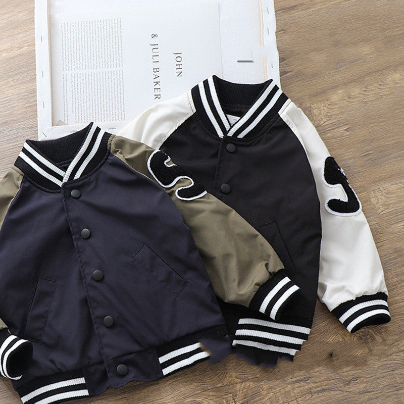 Varsity Heritage Stand Collar Baseball Jacket