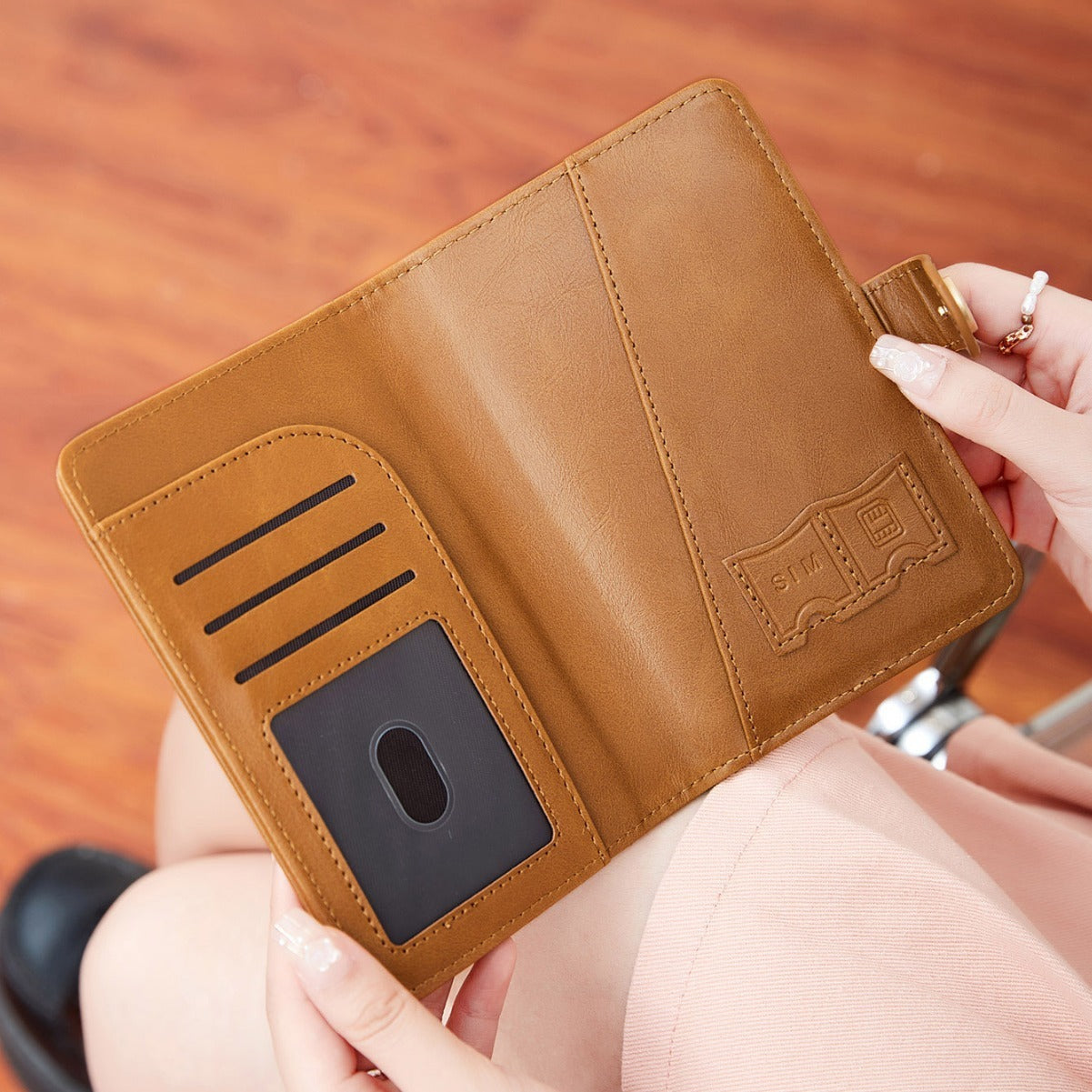Bag Simple And Portable Multifunctional Passport Holder Fashion Document Storage Protective Cover