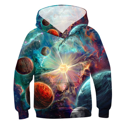 Visionary 3D Digital Print Concept Hoodie