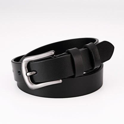 First Layer Cow Leather Belt Women's New