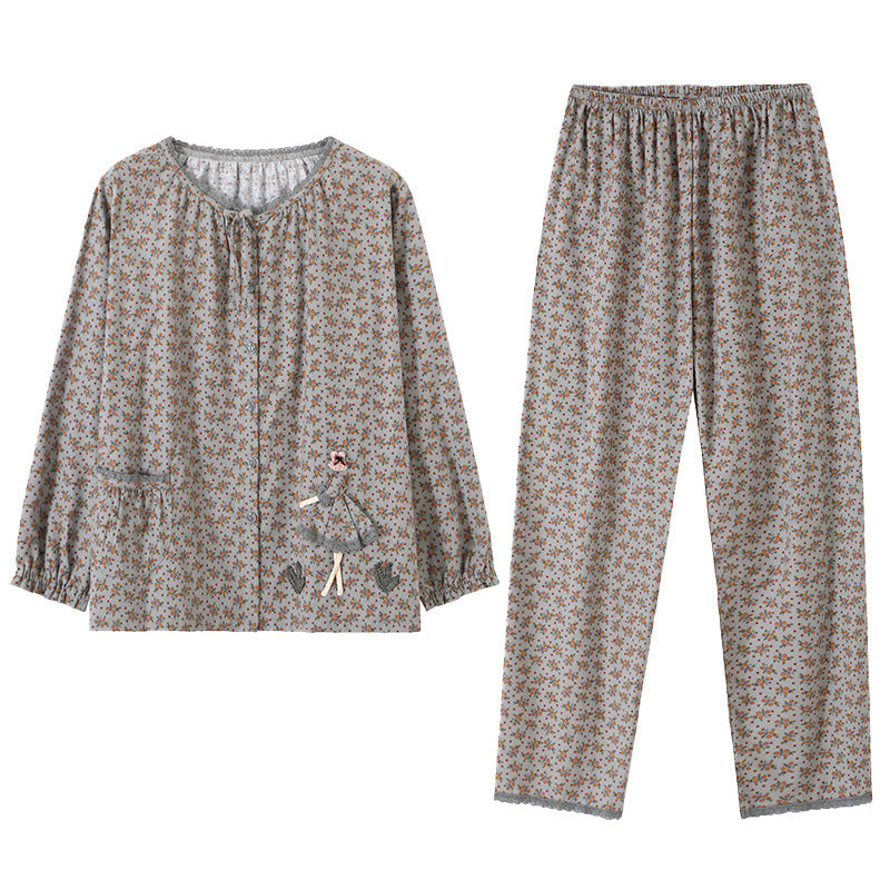 The Pure Cotton: Women’s Loose Cotton Pajama Suit