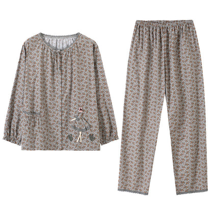 The Pure Cotton: Women’s Loose Cotton Pajama Suit