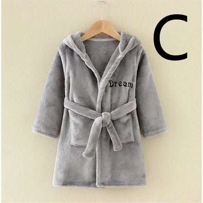 All-Season Heirloom: Thickened Flannel Children’s Robe