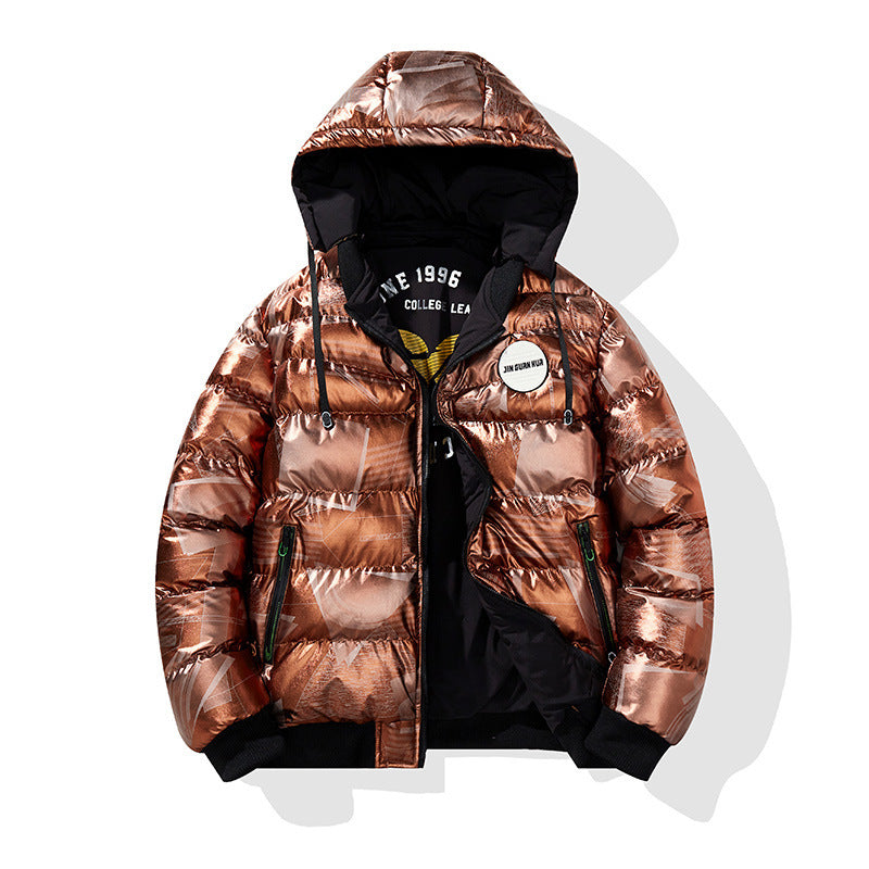 The Plus-Size Thermal: Thickened Hooded Cotton-Padded Men’s Coat
