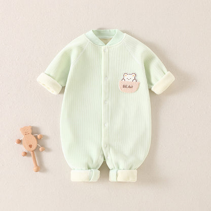 The First Winter: Autumn & Winter Newborn Jumpsuit