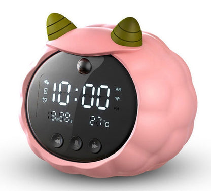 Multifunctional Smart Alarm Clock Voice Dialogue Human Body Induction