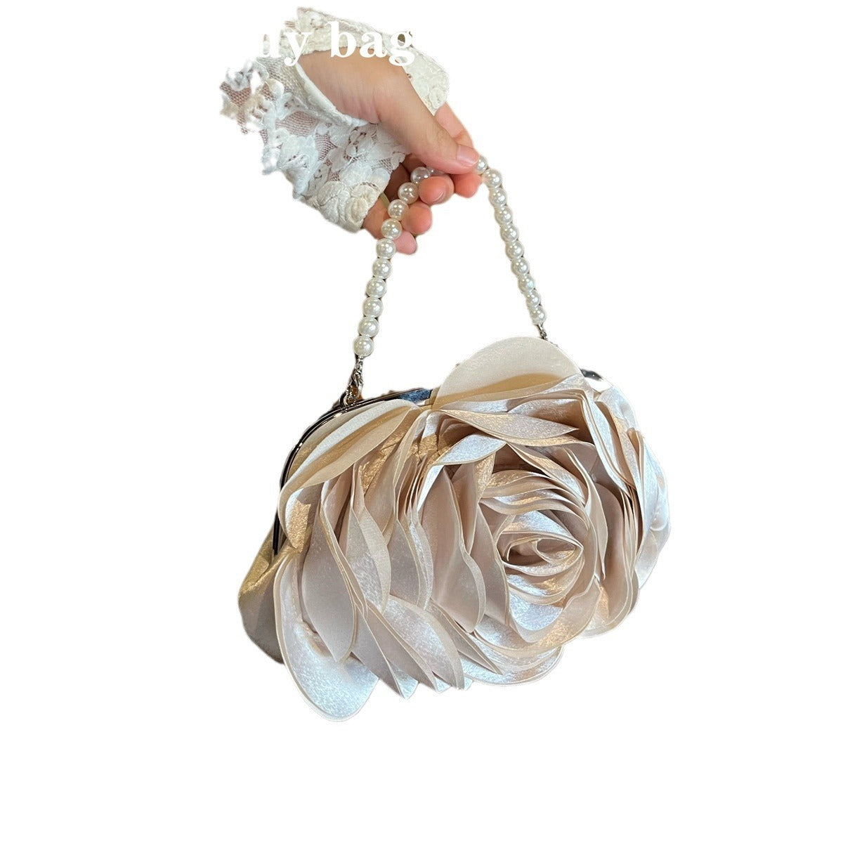 New Chinese Retro Dinner Bag Flower Clutch Women's Bag