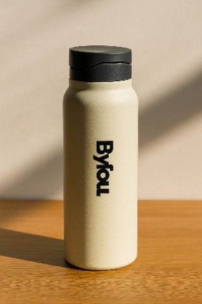 Byoul Vacuum: Vacuum Insulated Water Bottle with Holder