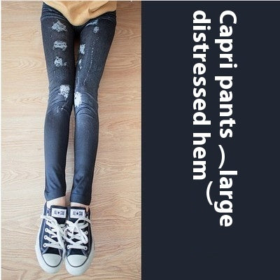 Leggings Stretch Slim-fit Outerwear