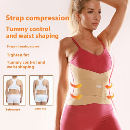 Waist Support Sports Fitness Belly Contracting And Slimming Waistband