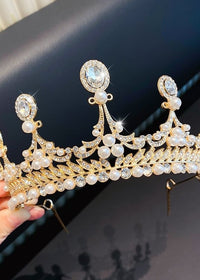 9Gold Diamond Pearl Crown