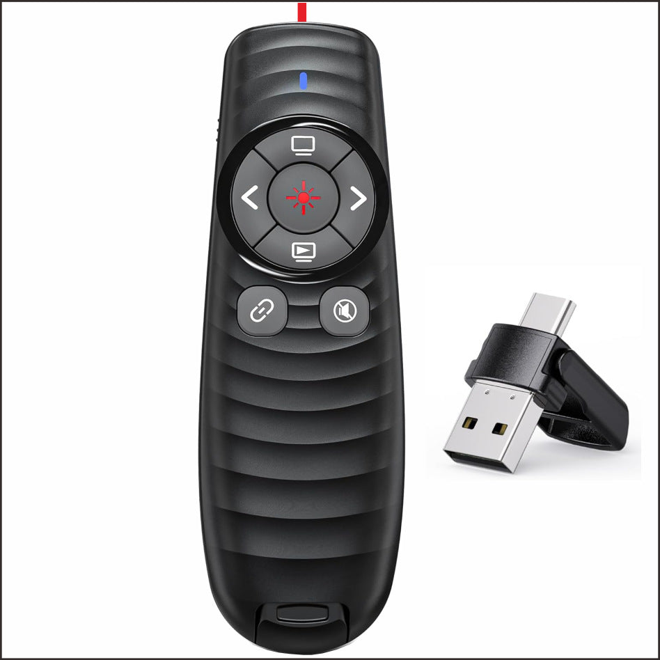 Dual Receiving Laser Pointer With Remote Control Rechargeable