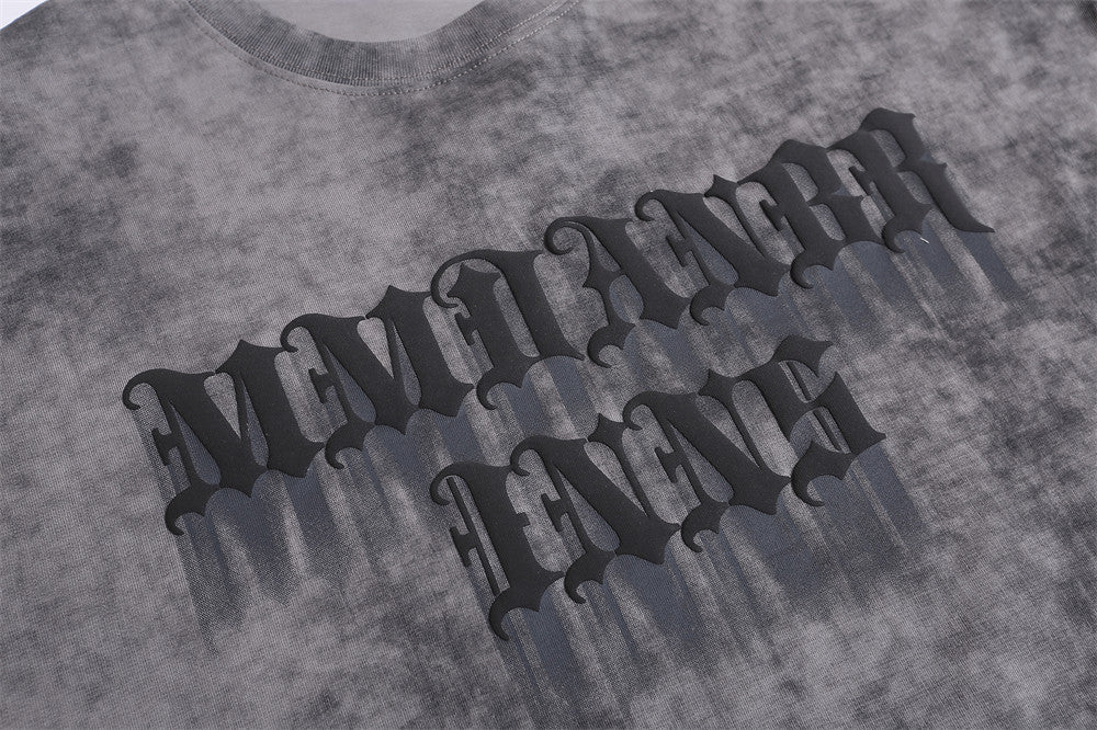 Fashion Tie-dye T-shirt Loose Top Men