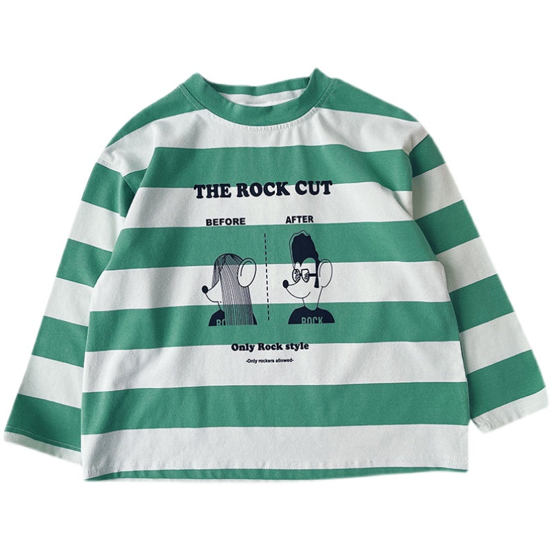The Linear Thin: Thin Striped Long-Sleeve Performance T-Shirt