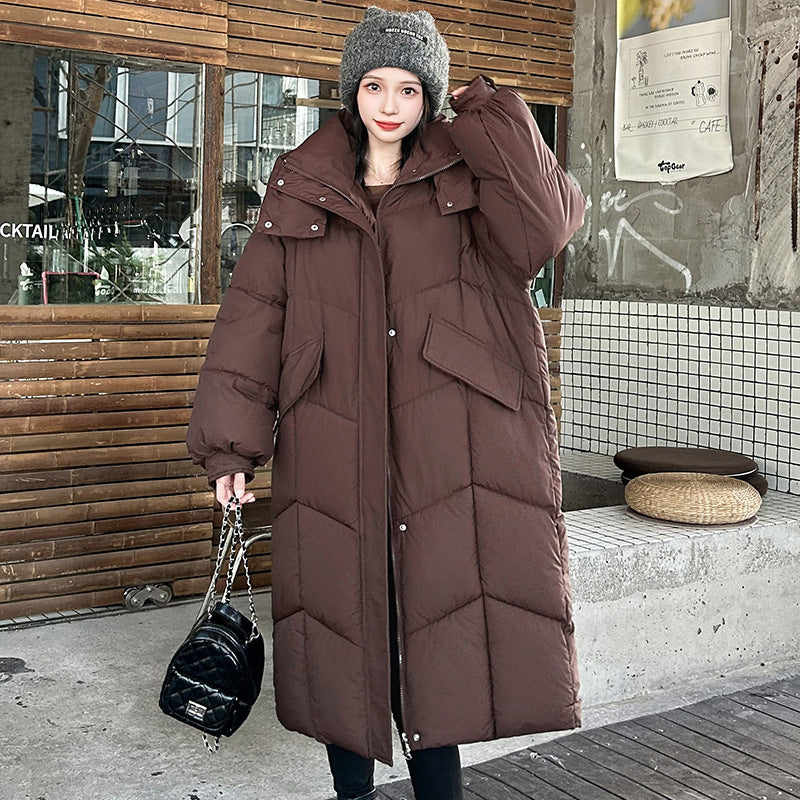 Thick Loose And Warm Cotton-padded Coat Women