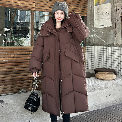 Thick Loose And Warm Cotton-padded Coat Women