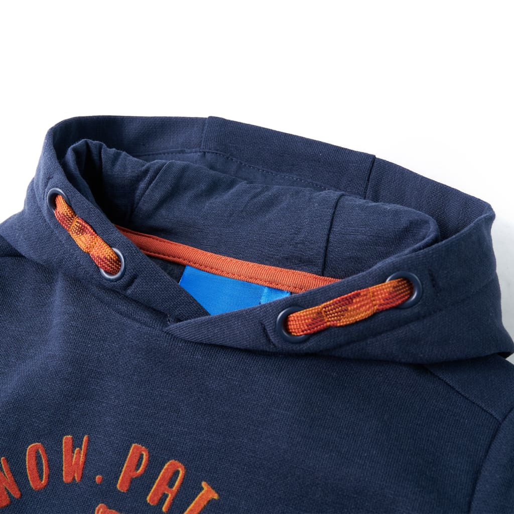 The Navy Melange: Signature Navy Blue Hoodie Series